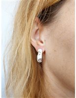 Orecchini Damiani Donna D.Icon in Ceramica Diamante 20059341 - 20059341